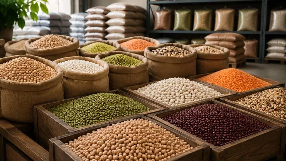 خرید عمده حبوبات در شیراز از بازرگانی رستمی با بهترین قیمت
